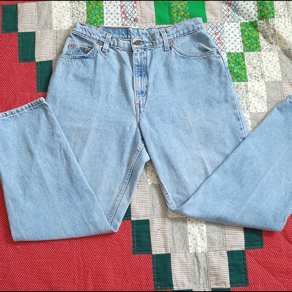 Vtg orange tab Levis